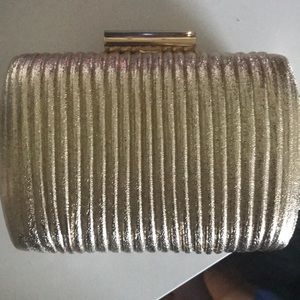 Gold clutch